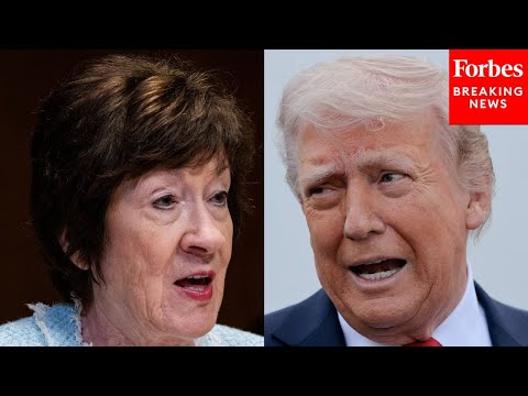 WATCH: Susan Collins Unveils To Reporter Her Decision On Resolution To Block Trump’s Tariffs