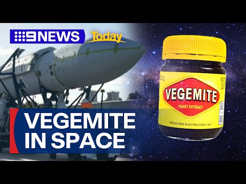 Vegemite to be sent into space on Australia&#039;s first orbital rocket | 9 News Australia