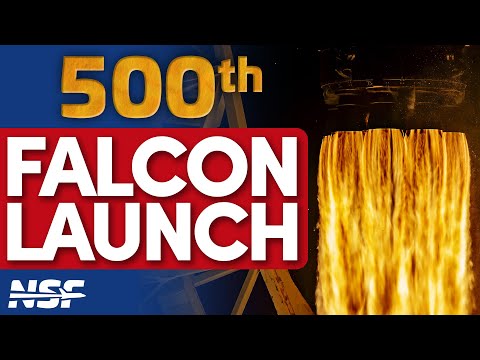 🚀 SpaceX Falcon 9 Launches Starlink Group 12-19 - The 500th Falcon Launch
