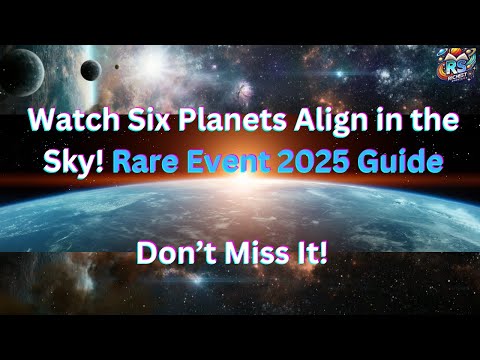 See Six Planets Align Tonight! | Don’t Miss the Rare Cosmic Event 2025