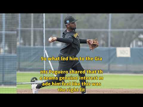 BASEBALL | Giants&#039; Joel Peguero: The Hard-Throwing Pitcher Making Waves This Spring
