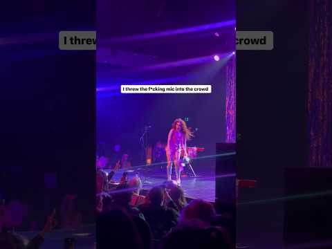 yall this was the LA show and thank god i didn’t hit anyone jesus christ #tour