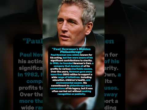 &quot;Paul Newman’s Secret Charity&quot; #Famous #Celebrities #History #Legends #Viral #Success #inspiration