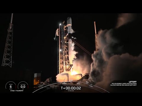 Blastoff! SpaceX launches 23 Starlink satellites on new Falcon 9 rocket, nails landing