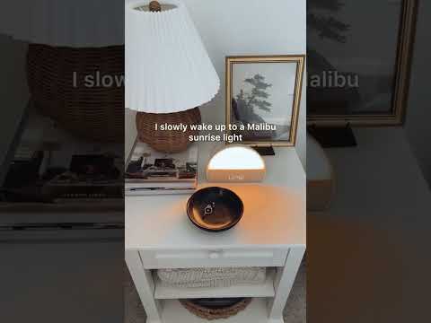 Sunrise Alarm Clock You Need! #alarmclock #bedroom