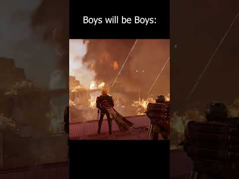 Boys will be Boys #helldivers2 #robzombie #shorts #gaming #halo #dbz #games