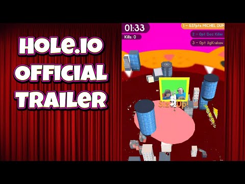 Hole.io Game Trailer Starring the Family Review Show