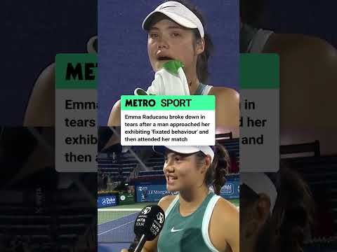 Emma Raducanu Broke Down In Tears After A Man Approached Her And Then Attended Her Match 🥺