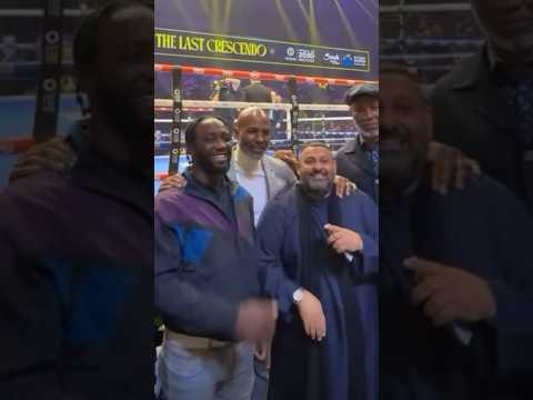 STARS ASSEMBLE RINGSIDE IN SAUDI ARABIA FOR “LAST CRESCENDO” (Turki Alalshik 🎥)