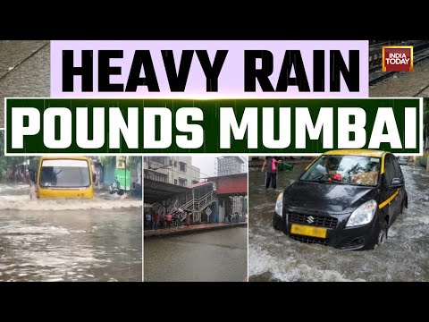 How Mumbai Faces Thunderstorm, Streets Waterlogging, Delayed Flights | India Today