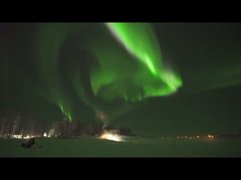 Otherworldly Northern Lights Dazzle Night Sky