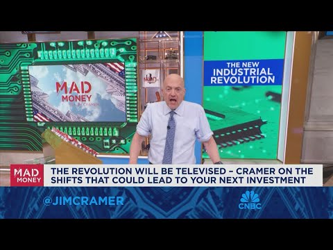 Jim Cramer talks the &#039;New Industrial Revolution&#039; with tech stocks