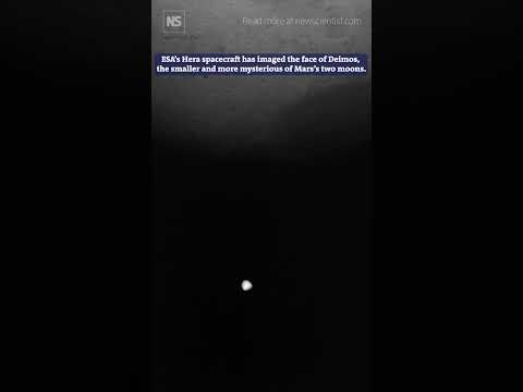 Hera asteroid mission takes stunning images of Mars’s moon Deimos 🪨