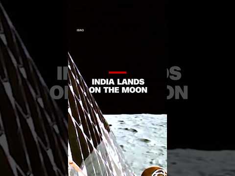 See moment India becomes 4th country to land on the moon
