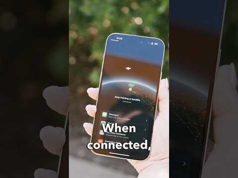 Your iPhone is now a satellite phone! 🛰️