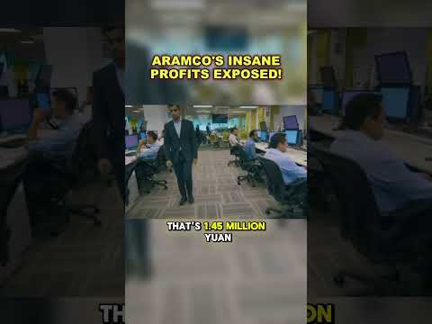 How Saudi Aramco Makes $2 Billion Monthly (3X China&#039;s Best!) #AramcoFacts #moneymachine #short