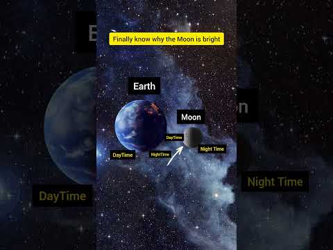 Why the Moon Lights Up Our Night Sky