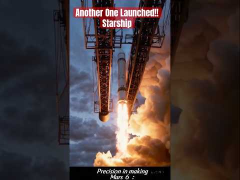 🚀 Starship Launch | SpaceX’s Next Giant Leap! 🌍 #elonmusk #starship #rocket