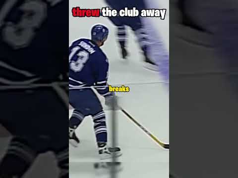 He threw his club out of the stands!