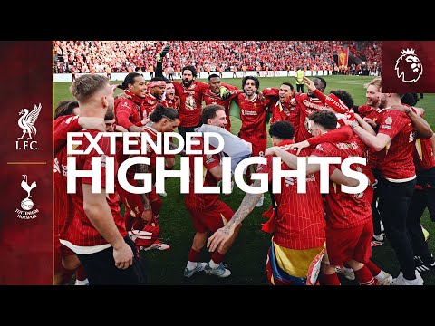 Extended Highlights: Liverpool 5-1 Tottenham | PREMIER LEAGUE CHAMPIONS