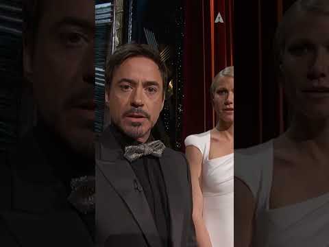 Oscar Winners Robert Downey Jr. &amp; Gwyneth Paltrow &quot;filming&quot; a Documentary called &#039;The Presenter&#039;