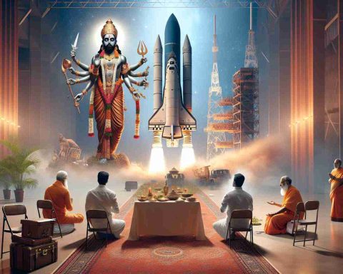 Historic Launch Approaches! ISRO Seek Divine Blessings Historic Launch Approaches! ISRO Seek Divine Blessings