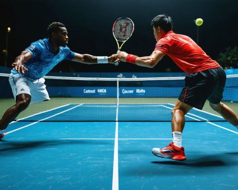 Epic Showdown on the Hard Court: Mpetshi Perricard vs. Zhizhen Zhang in Dubai Epic Showdown on the Hard Court: Mpetshi Perricard vs. Zhizhen Zhang in Dubai