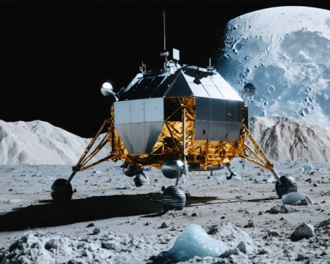 Race to the Lunar South Pole: Athena Lander Leaps Towards Icy Discoveries Race to the Lunar South Pole: Athena Lander Leaps Towards Icy Discoveries