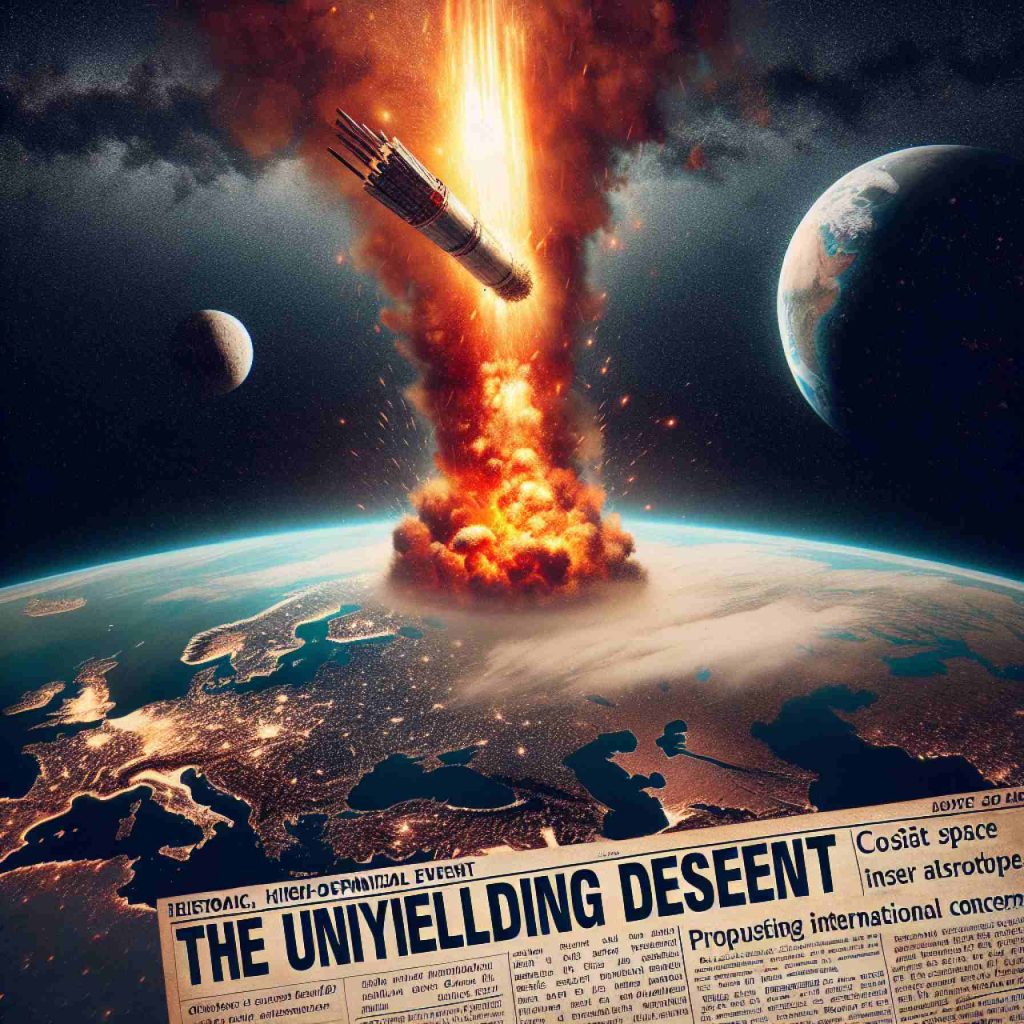 The Unyielding Descent: How Soviet Cosmos-482’s Fiery Return Raises Global Concerns The Unyielding Descent: How Soviet Cosmos-482’s Fiery Return Raises Global Concerns